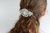 Braut Haarschmuck - Haarkamm in Silber mit Zierperlen und Strass Steinen