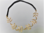 Brautschmuck - Haarband aus goldenen Blättern - Liebesblätter: One Size