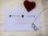 Brautjungfer Karte Herz Armband mit 2 verschlungenen Herzen in Gold oder Silber plus Geschenkverpack